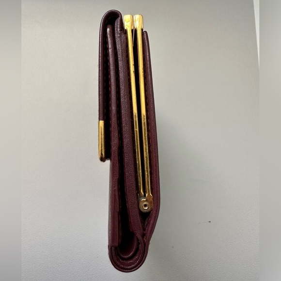 Must De Cartier Leather Trifold Wallet - Picture 5 of 10